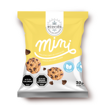 GALLETAS MINI CHIPS CHOCOLATE SIN AZUCAR 30G