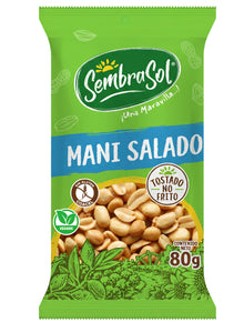 MANI TOSTADO SALADO SEMBRASOL 80G