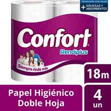 PAPEL HIGIENICO CONFORT DH 22MX4UN 12CJ