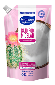 BALLERINA ACONDICIONADOR MICELAR BAJOPOO DP 750ML