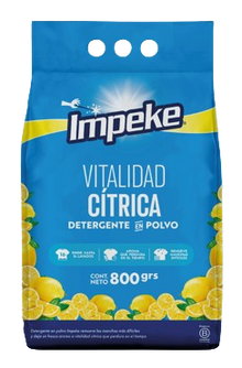 DETERGENTE POLVO 16X800GR LIMON IMPEKE