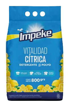 DETERGENTE POLVO 16X800GR LIMON IMPEKE
