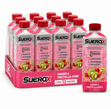 SUEROX FRUTILLA-KIWI 12X630ML DISPLAY