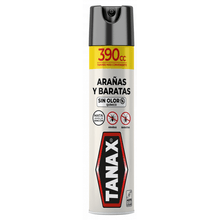 INSECTICIDA TANAX ARANA BARATA SIN OLOR 390CC