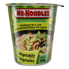 MR NOODLES CUP VEGETALES 64G