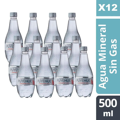 AGUA MINERAL SIN GAS PET 12X500 CC DISPLAY