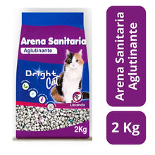 ARENA SANITARIA AGLUTINANTE BRIGHT LAVANDA 2KG