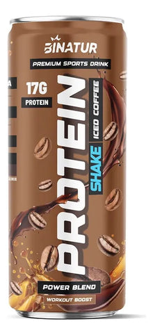 BINATUR SHAKE PROTEIN CAFE 24UNX330ML