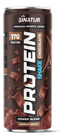 BINATUR SHAKE PROTEIN CHOCOLATE 24UNX330ML