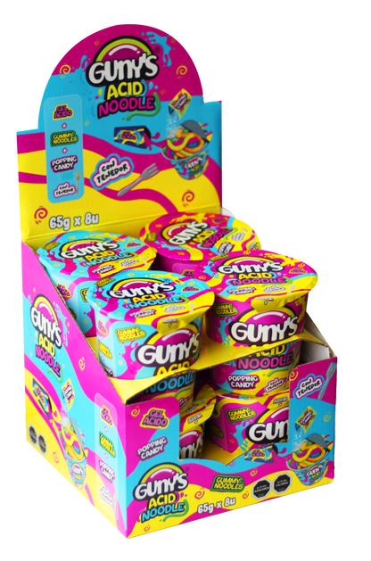 GUNYS ACID NOODLES 8UN 65G