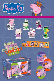 HUEVO SORPRESA HALLOWEEN BI PACK X2 PEPPA PIG 72UNXCJ