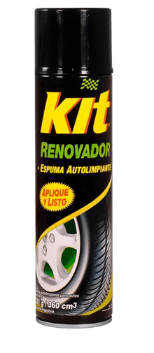 RENOVADOR GOMAS KIT AEROSOL 360CC