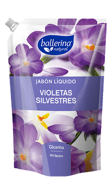 BALLERINA JABON VIOLETAS SILVESTRES DP 650ML
